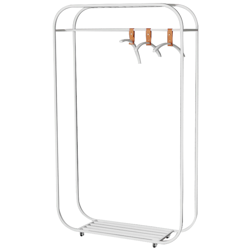 Рейл Ksawery Industrial Metal Rust Clothes Rail Белый Рейл Ksawery Industrial Metal Rust Clothes Rail Белый в Брянске | Loft Concept