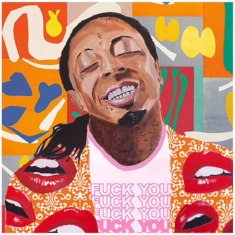 Картина Matisse Pink F#&K Weezy Мульти Картина Matisse Pink F#&K Weezy Мульти в Брянске | Loft Concept