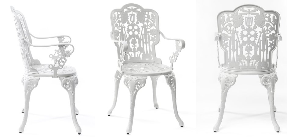 Стул Seletti Industry Collection ALUMINIUM ARMCHAIR – WHITE Стул Seletti Industry Collection ALUMINIUM ARMCHAIR – WHITE - Loft-Concept в Брянске
