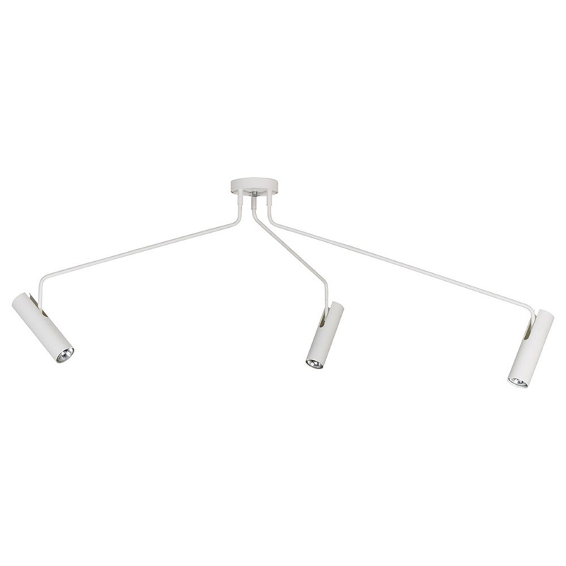 Потолочный светильник Tibo Branches Trumpet Tube white 3 Белый Потолочный светильник Tibo Branches Trumpet Tube white 3 Белый в Брянске | Loft Concept