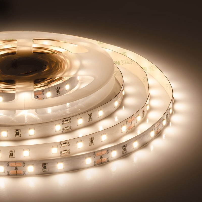 Светодиодная лента 12W/m 60LED/m 2835SMD теплый белый 5M Белый Светодиодная лента 12W/m 60LED/m 2835SMD теплый белый 5M Белый в Брянске | Loft Concept