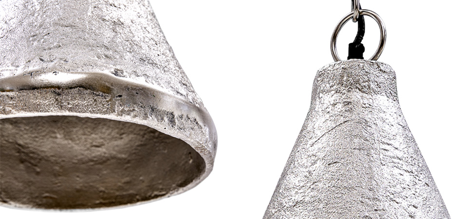 Подвесной светильник Rough Silver Pendant Подвесной светильник Rough Silver Pendant - Loft-Concept в Брянске