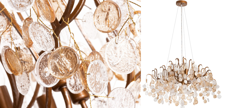 Люстра FAIRYTREE Chandelier Amber Pendants 80 - Loft-Concept в Брянске