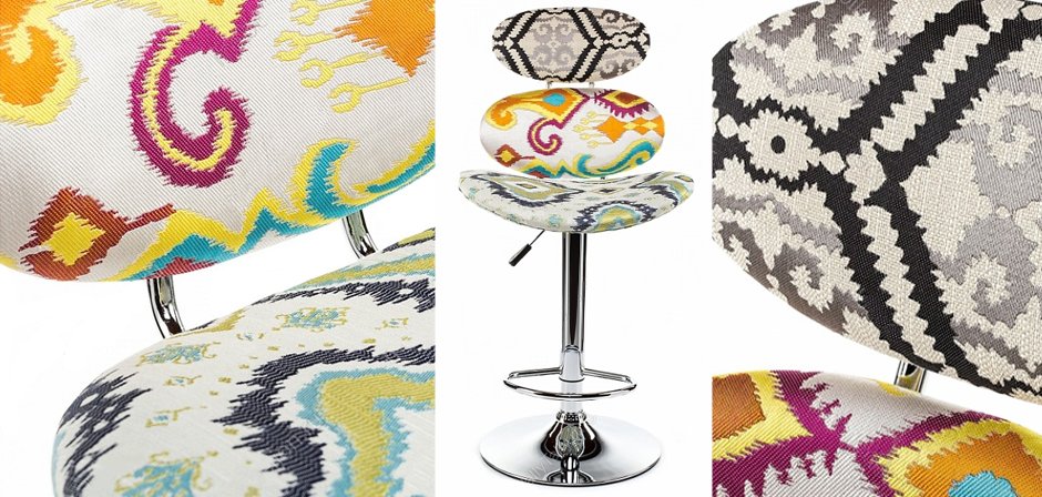 Барный стул Ikat Bar Stool Барный стул Ikat Bar Stool - Loft-Concept в Брянске
