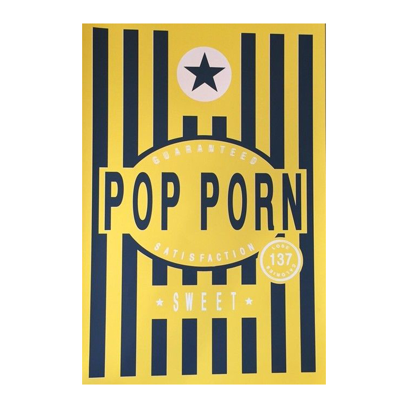 Картина Pop Porn Черный Желтый Картина Pop Porn Черный Желтый в Брянске | Loft Concept