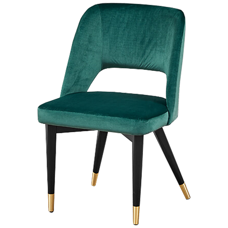 Стул Neasan Stool turquoise Черный Бирюзовый Латунь Стул Neasan Stool turquoise Черный Бирюзовый Латунь в Брянске | Loft Concept