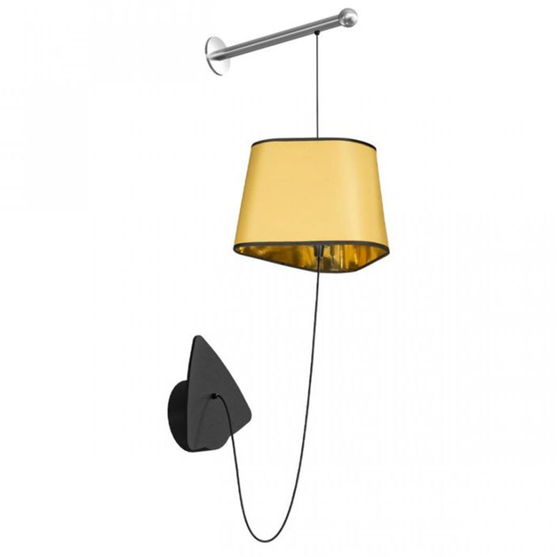 Бра Designheure Lighting Gold Wall Lamp Золотой Черный в Брянске | Loft Concept 