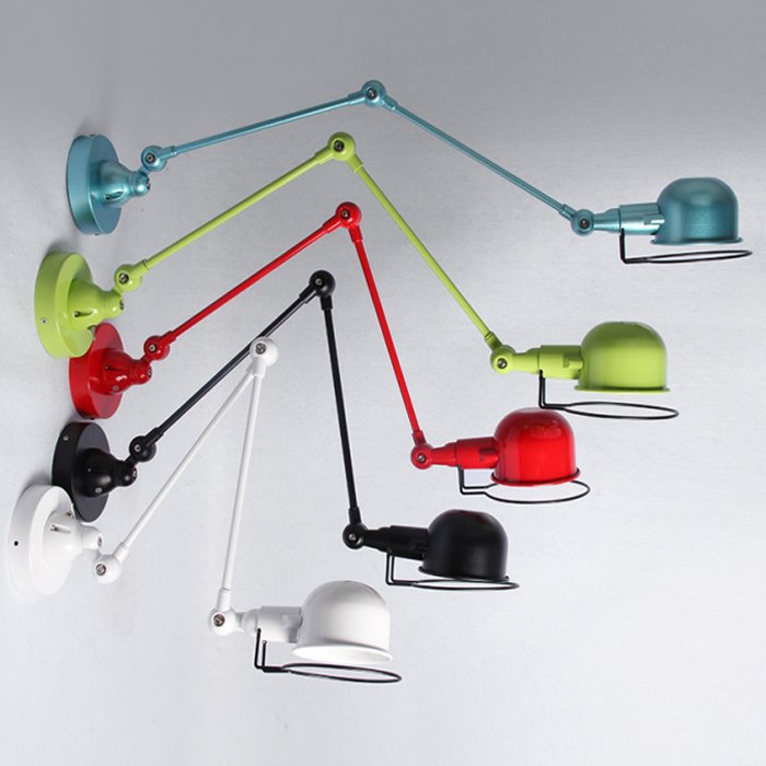 Бра Metal Color Armlamp Белый Черный Красный Салатовый Голубой пастельный Бра Metal Color Armlamp Белый Черный Красный Салатовый Голубой пастельный в Брянске | Loft Concept