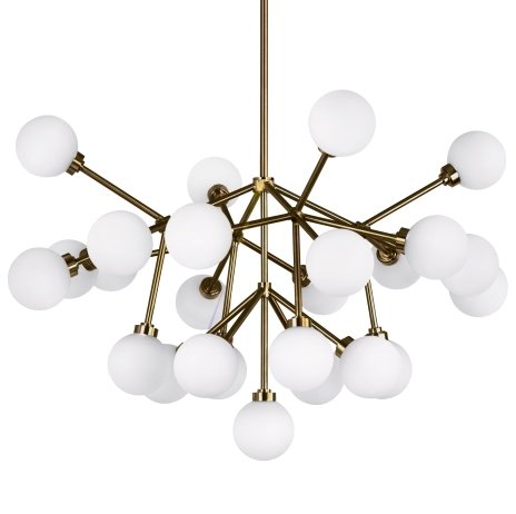Люстра Tech Lighting Mara Chandelier Золотой Белый Люстра Tech Lighting Mara Chandelier Золотой Белый в Брянске | Loft Concept