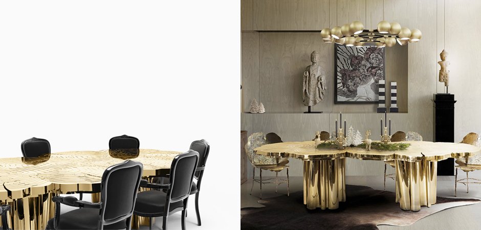 Обеденный стол Fortuna dining table by Boca do lobo Обеденный стол Fortuna dining table by Boca do lobo - Loft-Concept в Брянске