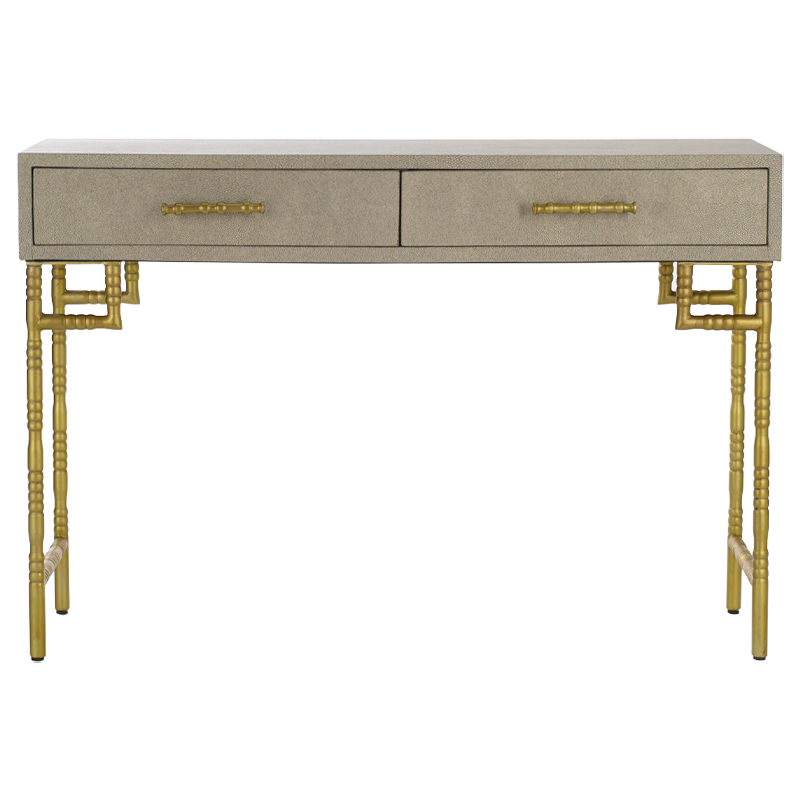 Консоль Gray Texture Console Золотой Серый Консоль Gray Texture Console Золотой Серый в Брянске | Loft Concept