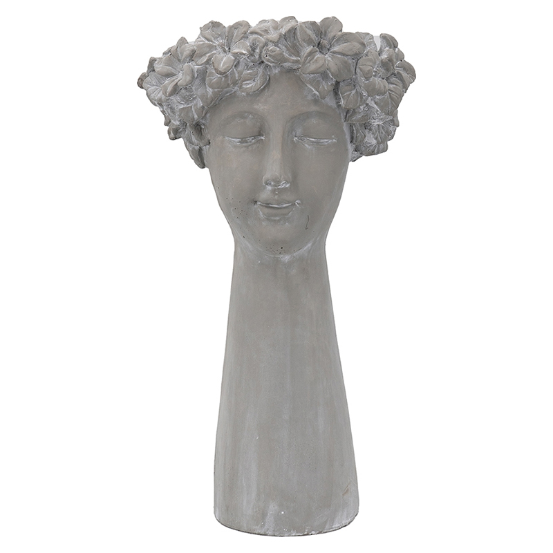 Ваза Agata Bust Vase Серый в Брянске | Loft Concept 