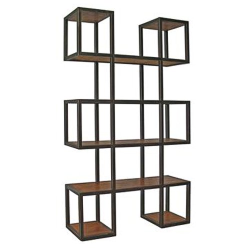 Стеллаж Industrial Loft Metal Wood Block Стеллаж Industrial Loft Metal Wood Block в Брянске | Loft Concept