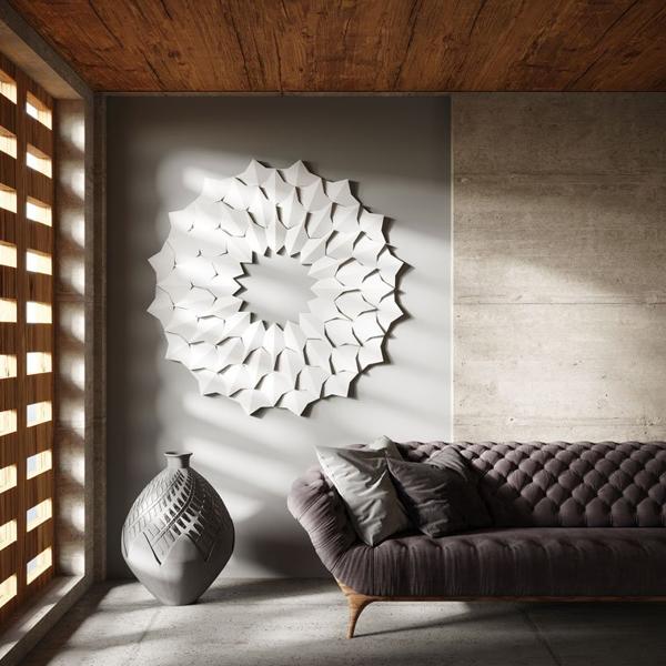 Гипсовая 3D Панель DRAGON SCALE - A B C D Гипсовая 3D Панель DRAGON SCALE - A B C D в Брянске | Loft Concept