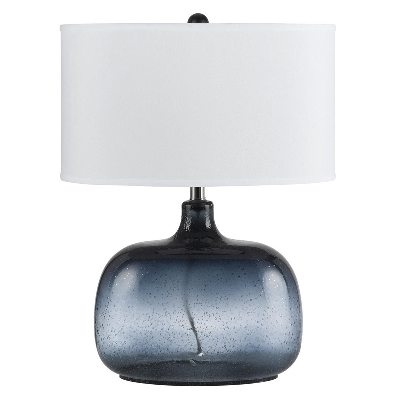 Настольная лампа Ozanne Table lamp Белый Темно-синий Настольная лампа Ozanne Table lamp Белый Темно-синий в Брянске | Loft Concept
