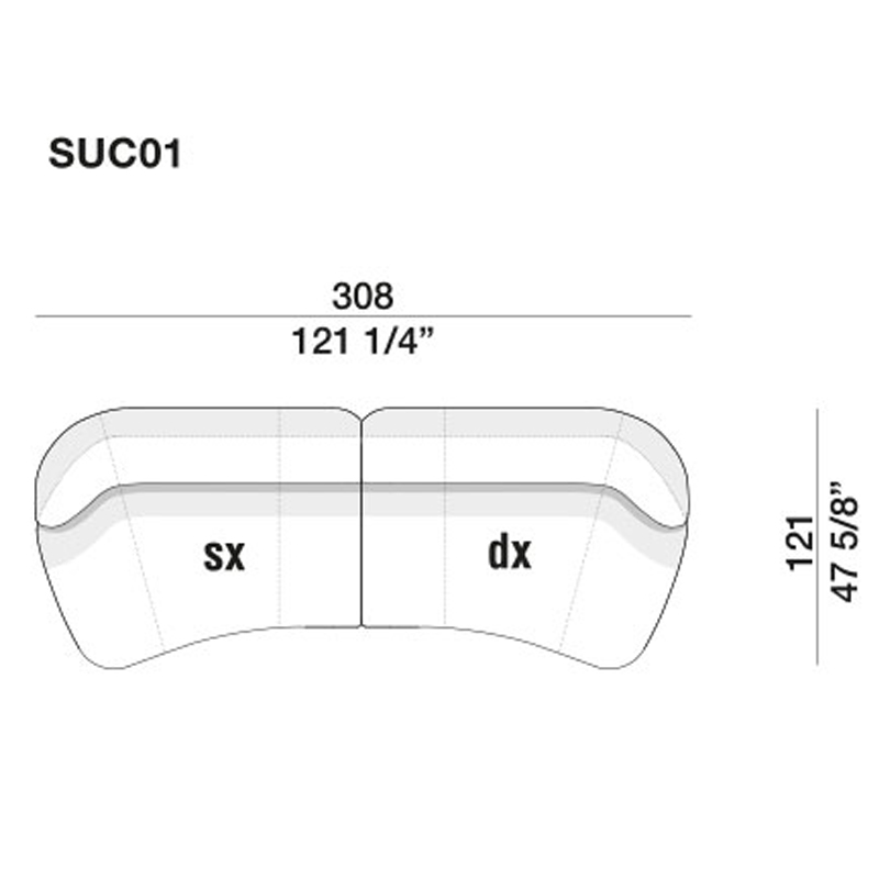 Дизайнерский модульный диван SURF Modular Sofa в Брянске