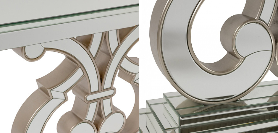Консоль Mirrored Patterned Console Консоль Mirrored Patterned Console - Loft-Concept в Брянске