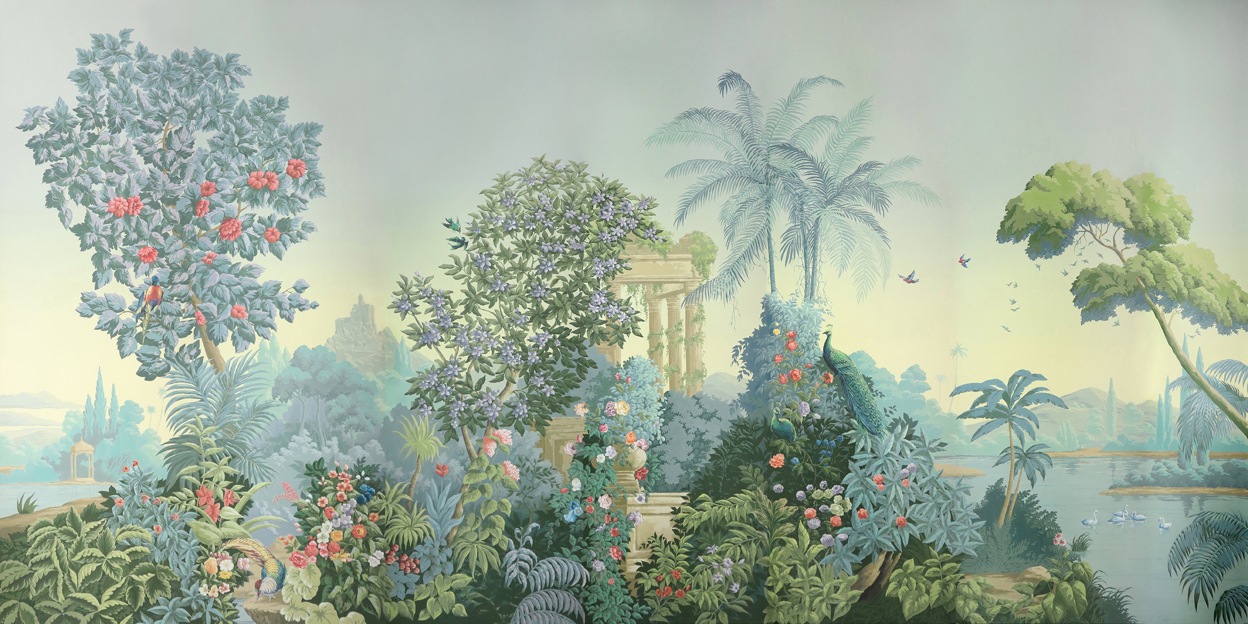 Обои ручная роспись Paradise Lost Celeste on scenic paper Обои ручная роспись Paradise Lost Celeste on scenic paper - постер Loft-Concept в Брянске