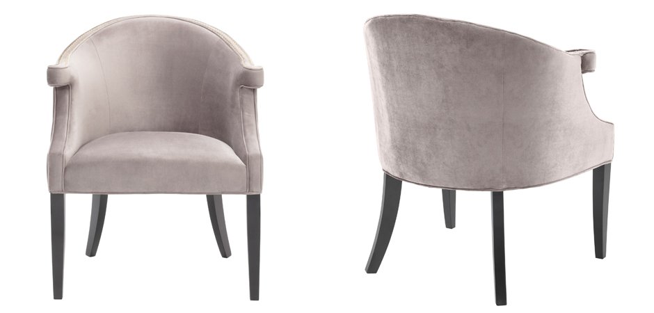 Кресло Eichholtz Chair Margaux taupe Кресло Eichholtz Chair Margaux taupe - Loft-Concept в Брянске