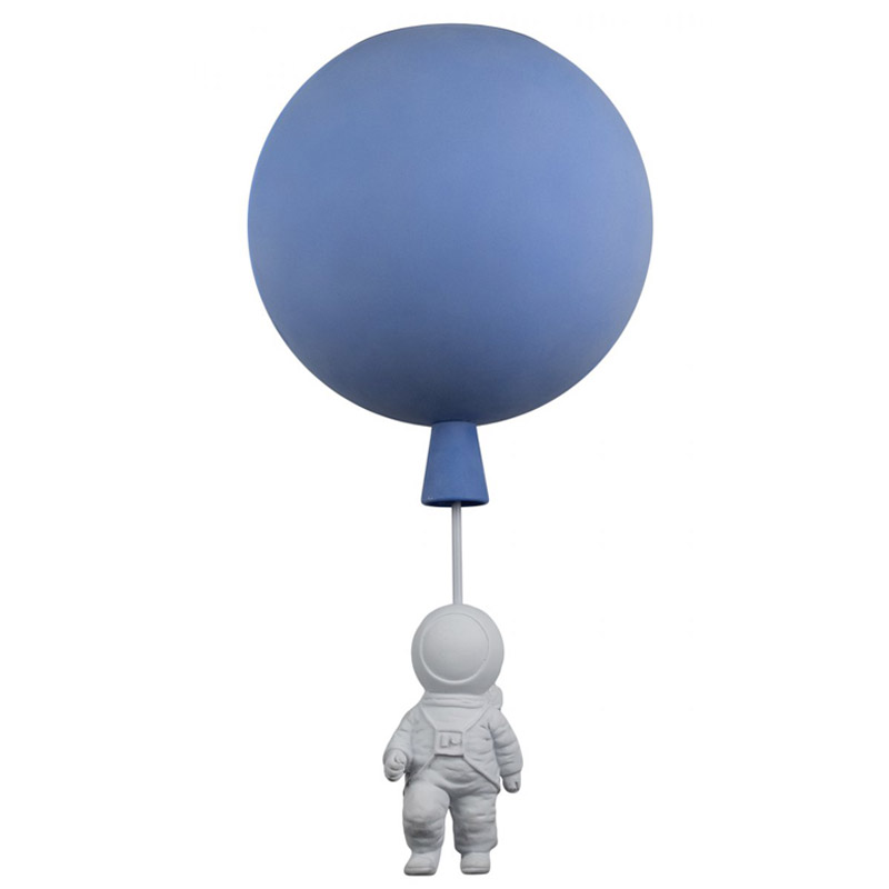 Потолочный светильник Cosmonaut blue ball Синий Потолочный светильник Cosmonaut blue ball Синий в Брянске | Loft Concept