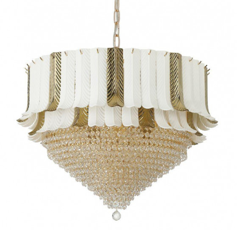 Люстра Aronson Chandelier 70 Прозрачный Золотой Люстра Aronson Chandelier 70 Прозрачный Золотой в Брянске | Loft Concept