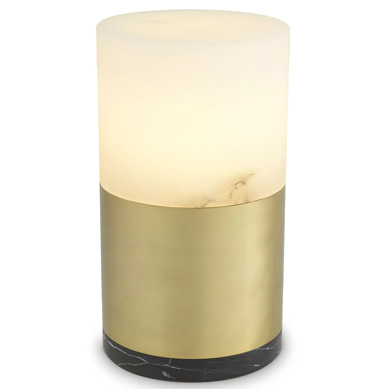 Настольная лампа Eichholtz Table Lamp McLean 20 cm Черный Латунь Бежевый Настольная лампа Eichholtz Table Lamp McLean 20 cm Черный Латунь Бежевый в Брянске | Loft Concept