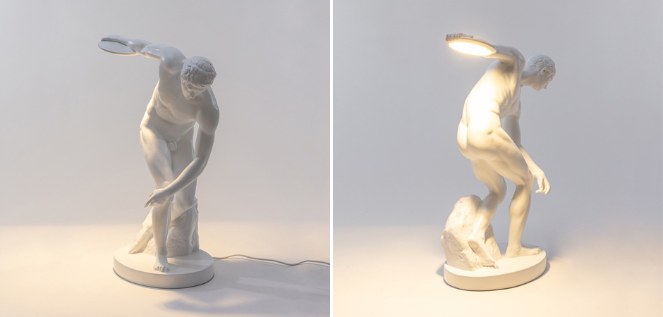 Настольная лампа Seletti Discobolux Настольная лампа Seletti Discobolux - Loft-Concept в Брянске