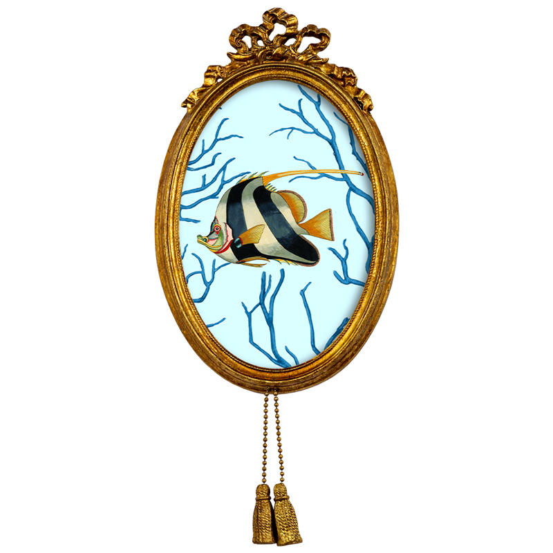 Постер Seashell Still Life с кисточками 2 Мульти Золотой Постер Seashell Still Life с кисточками 2 Мульти Золотой в Брянске | Loft Concept