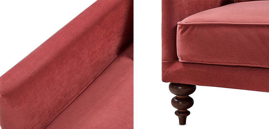 Диван Graceful Details Sofa Crimson Диван Graceful Details Sofa Crimson - Loft-Concept в Брянске