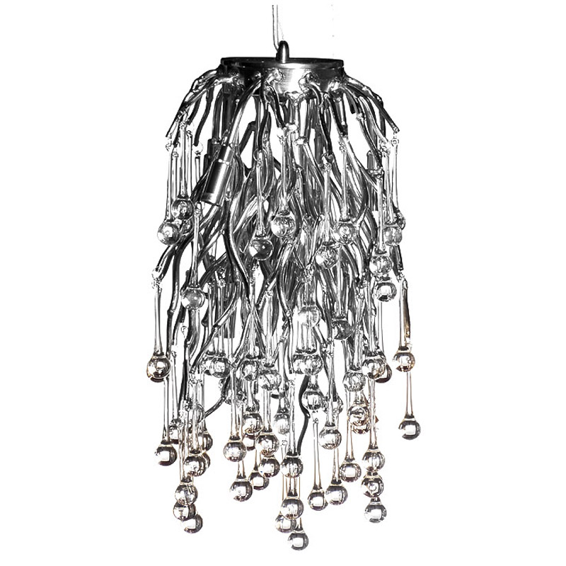 Подвесной светильник Droplet Chrome Hanging Lamp Золотой Шампань Подвесной светильник Droplet Chrome Hanging Lamp Золотой Шампань в Брянске | Loft Concept