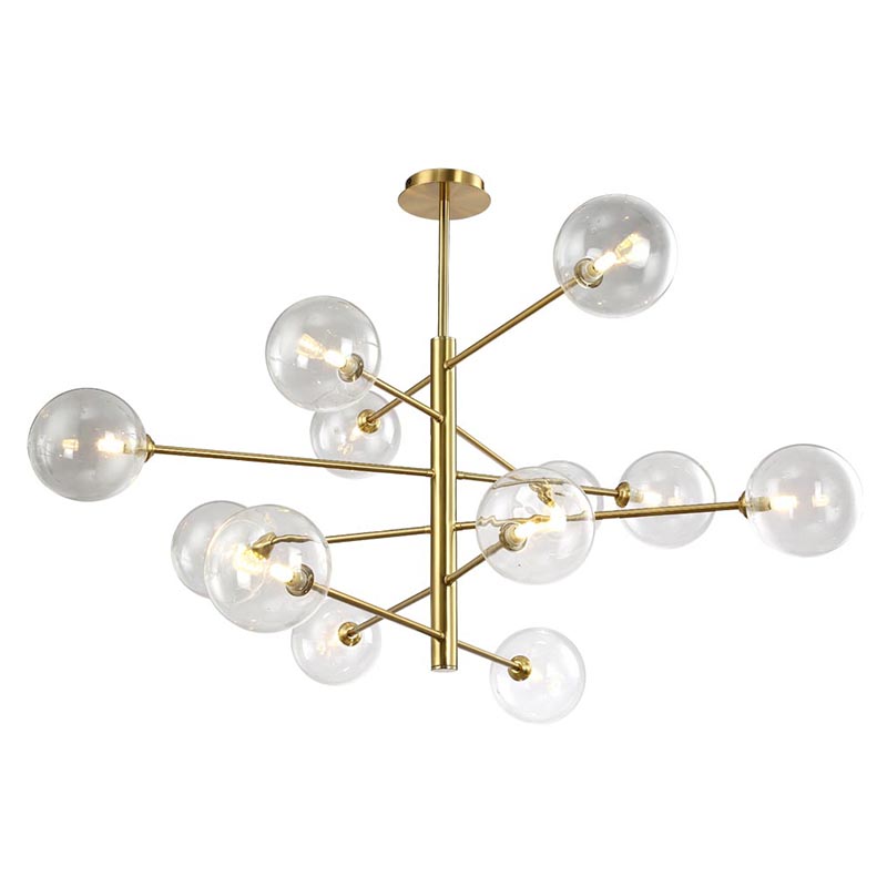 Люстра Gallotti & Radice Chandelier Gold 12 Глянцевое золото Люстра Gallotti & Radice Chandelier Gold 12 Глянцевое золото в Брянске | Loft Concept