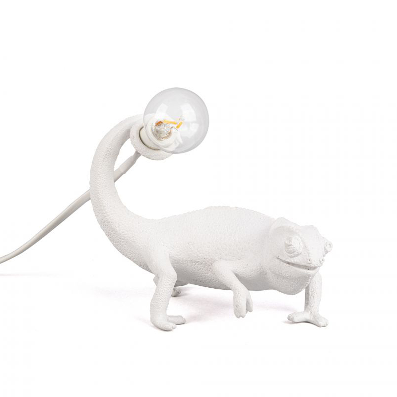 Лампа Seletti Chameleon Lamp Still Белый в Брянске | Loft Concept 