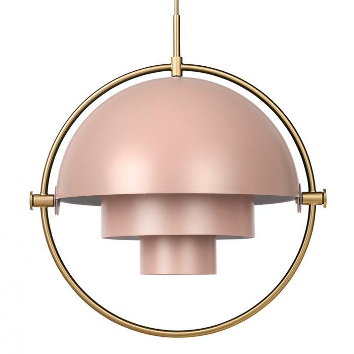 Люстра Louis Weisdorff Gubi Multi-lite Pendant Pink Латунь Дымчатая Роза Люстра Louis Weisdorff Gubi Multi-lite Pendant Pink Латунь Дымчатая Роза в Брянске | Loft Concept