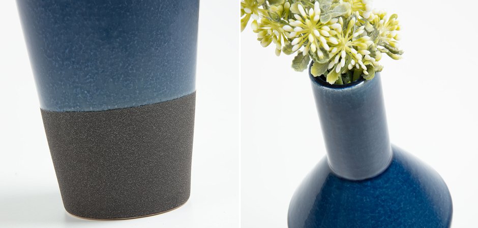 Ваза Blue Craquelure Ваза Blue Craquelure - Loft-Concept в Брянске
