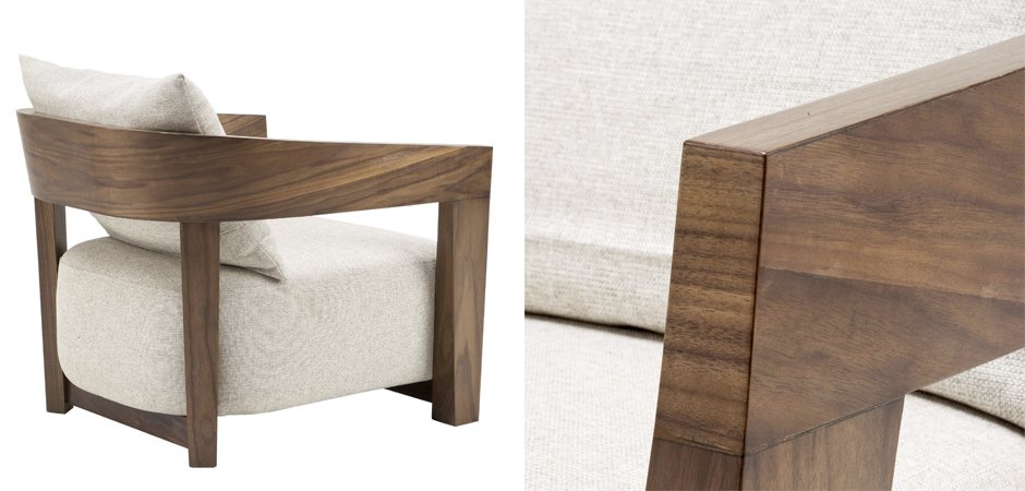 Кресло Eichholtz Chair Rubautelli Walnut Кресло Eichholtz Chair Rubautelli Walnut - Loft-Concept в Брянске