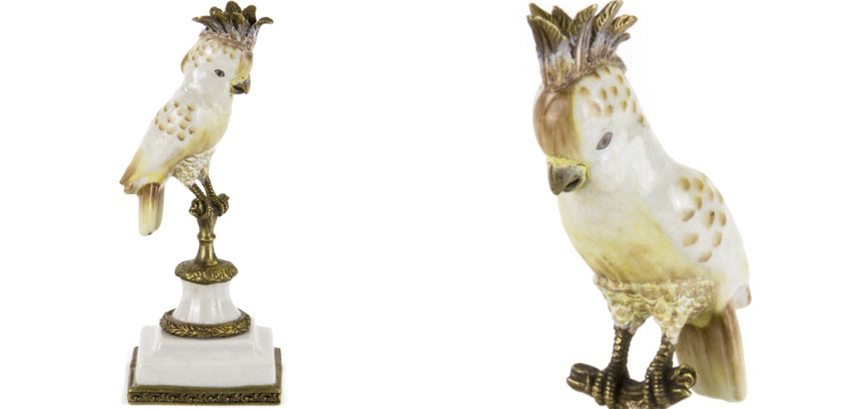Статуэтка White Crested Parrot Статуэтка White Crested Parrot - Loft-Concept в Брянске