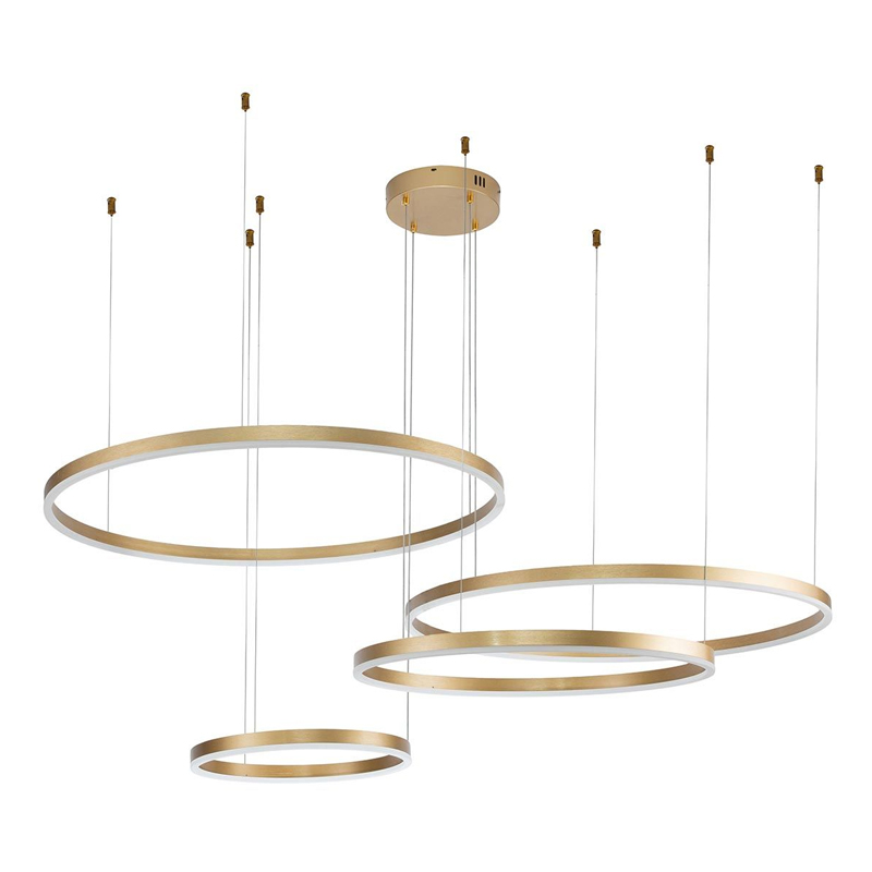Подвесной светильник Neo Circles Gold Золотой Подвесной светильник Neo Circles Gold Золотой в Брянске | Loft Concept