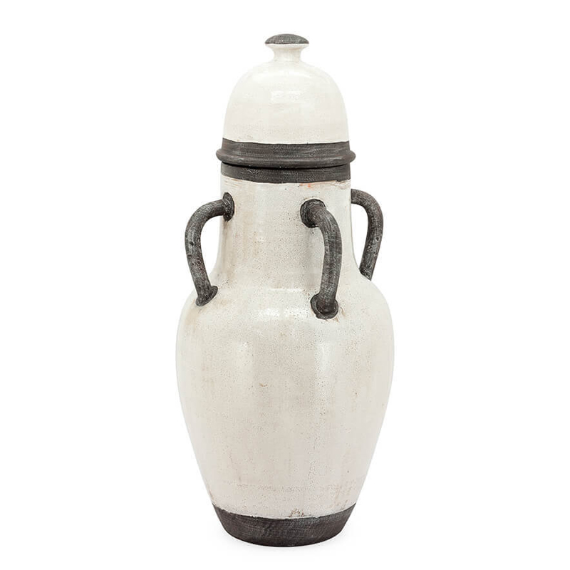 Ваза VASE BERENICE TOTEM Молочный Ваза VASE BERENICE TOTEM Молочный в Брянске | Loft Concept
