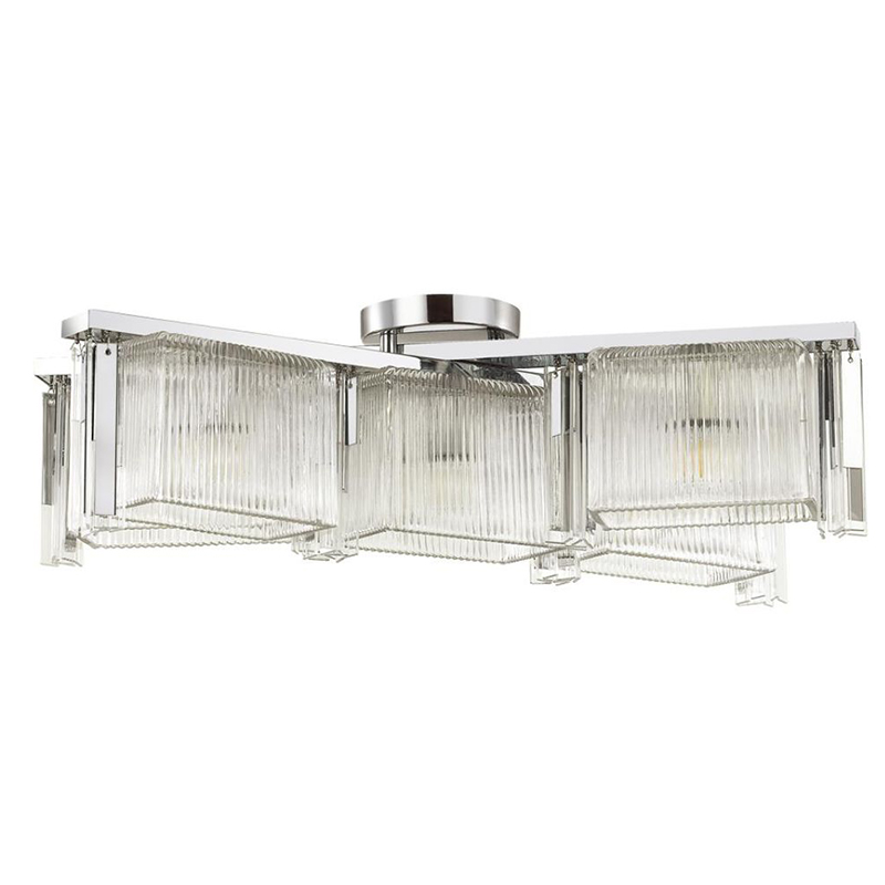Люстра Madelen Chrome Chandelier 5 Хром Прозрачный (Transparent) Люстра Madelen Chrome Chandelier 5 Хром Прозрачный (Transparent) в Брянске | Loft Concept