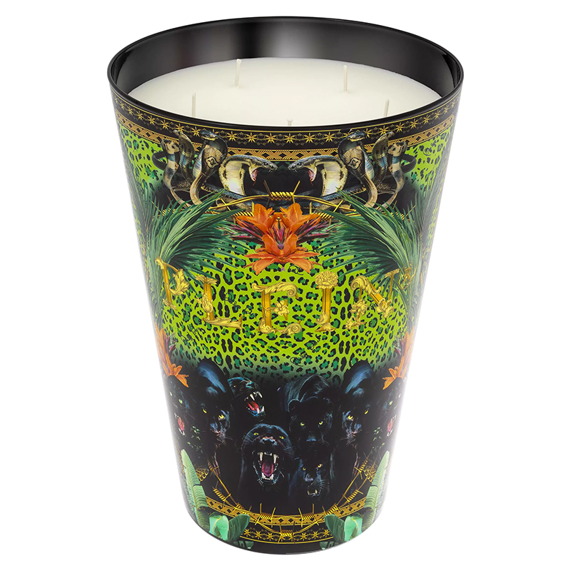 Свеча Philipp Plein Candle Jungle XL Черный Мульти Свеча Philipp Plein Candle Jungle XL Черный Мульти в Брянске | Loft Concept