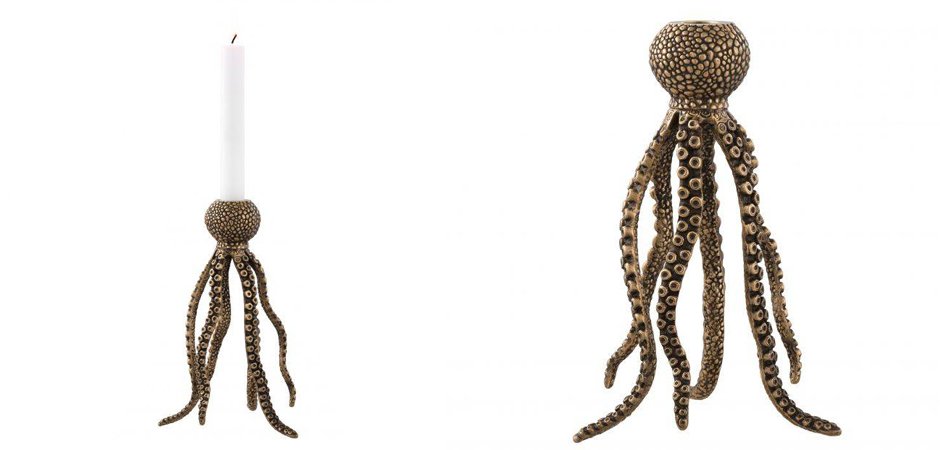 Подсвечник Eichholtz Candle Holder Octopus Подсвечник Eichholtz Candle Holder Octopus - Loft-Concept в Брянске