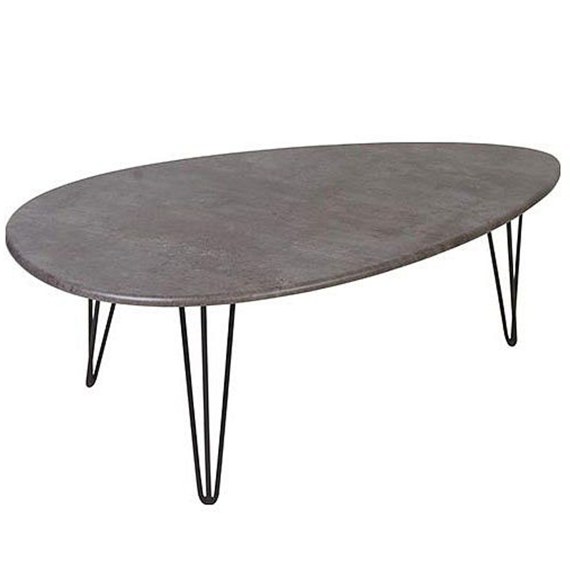 Кофейный стол Dorian Coffee Table gray Серый бетон Кофейный стол Dorian Coffee Table gray Серый бетон в Брянске | Loft Concept
