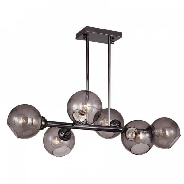 Люстра Glass Bubble Chandelier Black Черный Люстра Glass Bubble Chandelier Black Черный в Брянске | Loft Concept