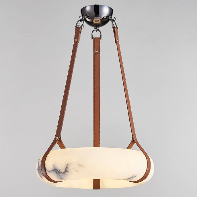 Люстра OSLO Pendant light Белый Коричневый Люстра OSLO Pendant light Белый Коричневый в Брянске | Loft Concept