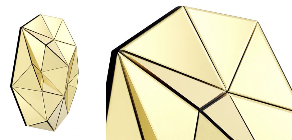 Зеркало Eichholtz Mirror Topanga Gold Зеркало Eichholtz Mirror Topanga Gold - Loft-Concept в Брянске