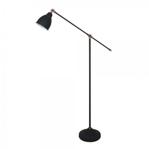 Торшер Holder Floor Lamp Black Черный Торшер Holder Floor Lamp Black Черный в Брянске | Loft Concept