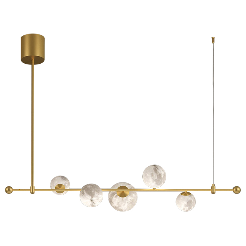 Светильник Tech Lighting Modern Rail Geometric Linear Suspension 5 Gold Белый Золотой Светильник Tech Lighting Modern Rail Geometric Linear Suspension 5 Gold Белый Золотой в Брянске | Loft Concept