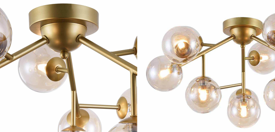 Потолочный Светильник Berries Chandelier Amber 60 Потолочный Светильник Berries Chandelier Amber 60 - Loft-Concept в Брянске