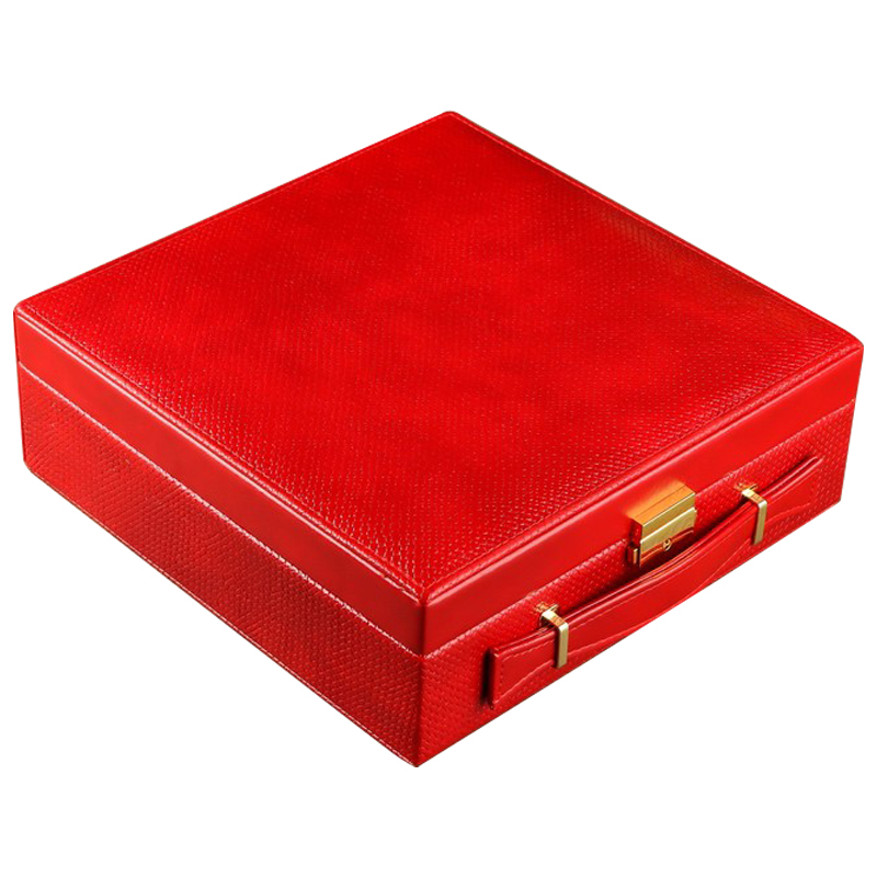 Шкатулка Rowan Jewerly Organizer Box red Красный Шкатулка Rowan Jewerly Organizer Box red Красный в Брянске | Loft Concept