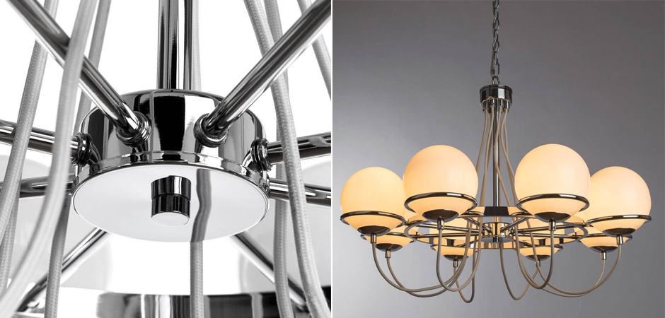 Люстра Melissa Chandelier Chromium Люстра Melissa Chandelier Chromium - Loft-Concept в Брянске